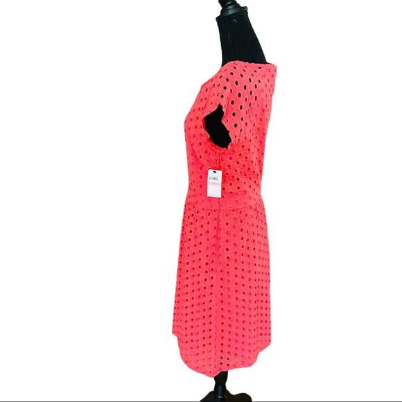 Laundry by Design Eyelet Calypso Coral Dress, Sz 10 -- NWT - Picture 3 of 11